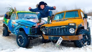 РАЗБИЛИ СВОИ МАШИНЫ ! Кто выиграл ?