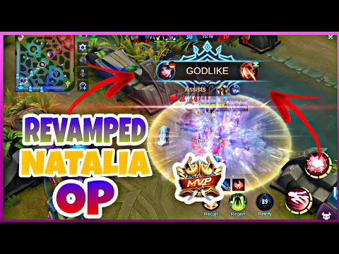 Revamped Natalia Op, Legendary Mobile legends Gameplay/NATALIA ONE HIT KILL