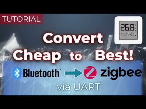Xiaomi LYWSD03MMC Bluetooth to Zigbee from the "unsupported" firmware version 2.1.1.0159.