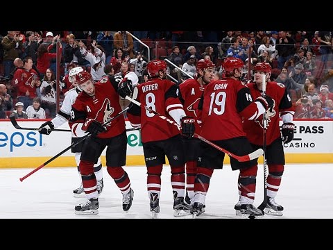Coyotes tie game with 2 PPG's in 30 seconds