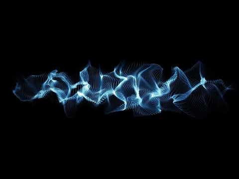 Club Visuals 931 - Blue wave motion background
