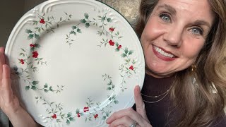 Pfaltzgraff Winterberry 10-1/2-Inch Dinner Plates, Set of 4, Use them all season!  So nice #ad