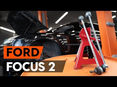 Как заменить тягу стабилизатора передней подвески FORD FOCUS 2 (DA) [ВИДЕОУРОК AUTODOC]