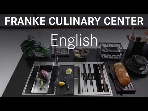 Franke Culinary Center Sink Stainless Steel - Complete - English