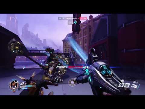 Symmetra point blank charged shot - Overwatch