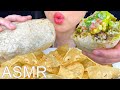 ASMR GIANT BURRITO & CHIPS *NO TALKING* | Eating Sounds | Mukbang | ASMR Phan