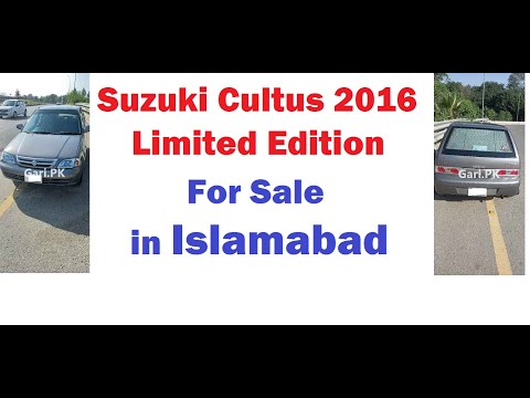 Cultus for Sale in Islamabad Gari