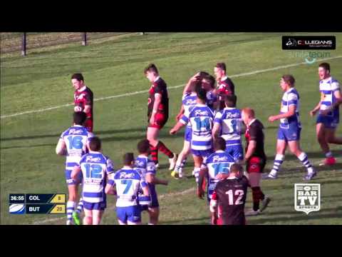 2017 IDRL Round 10 1st Grade highlights - Collegians Vs Thirroul Butchers