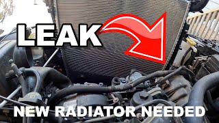 Jeep WK2 Radiator Replacement