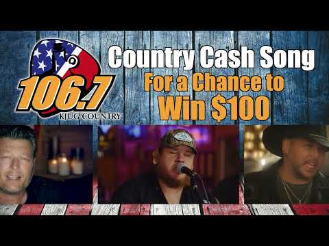 106.7 KJUG Country • Cash Getaway In May!