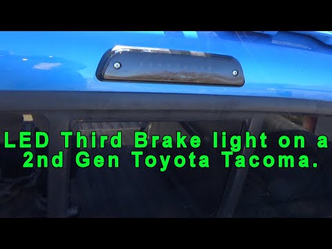 2011 Toyota Tacoma gets a new ISSYAUTO LED Third Brake Light.