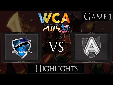 Dota 2 Vega Squadron vs Alliance | WCA 2015 Highlights
