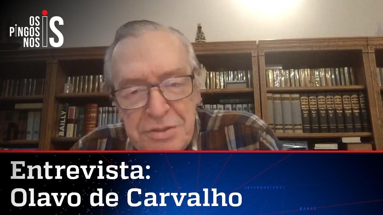 Em entrevista, Olavo de Carvalho analisa eleição dos EUA e outros assuntos nOs Pingos nos is