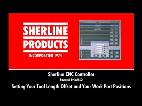 Work positions and Tool Offsets for Tools