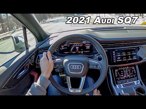 2021 Audi SQ7 - The 500hp Family Hauler You NEED to Drive (POV Review)