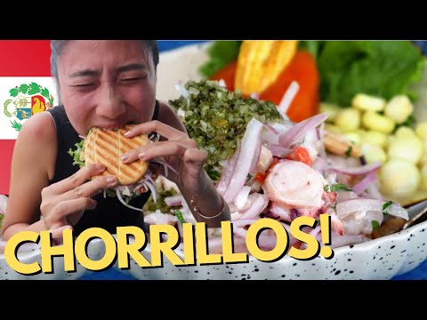 EGGWHITE COCKTAIL!  EPIC Ceviche in Chorrillos LIMA Peru ❤️ 🇵🇪 + First time PISCO SOUR!