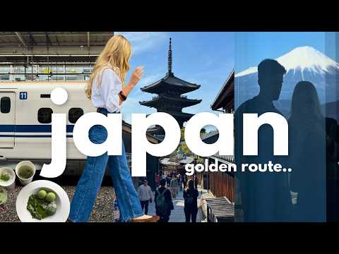 CROSSING JAPAN 🇯🇵🚅✨ Tokyo, Fuji, Kyoto, Uji & Osaka via Shinkansen..