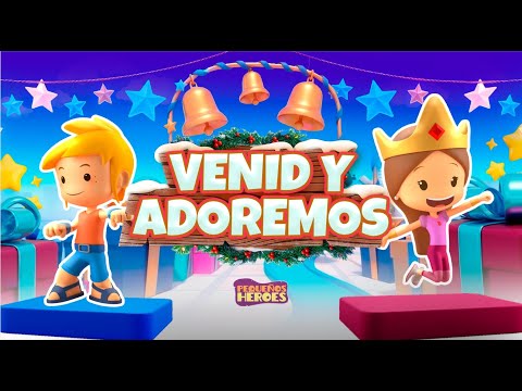 VENID Y ADOREMOS 🙌🏼✨ - Pequeños Héroes - canciones infantiles cristianas