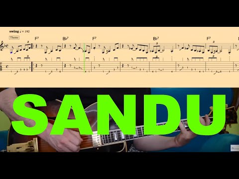 SANDU (Wes Montgomery transcription) - TABs + Score