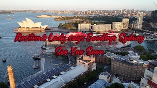 Resilient Lady says 'Goodbye Sydney' cruise fans Romance with this Beautiful Ship, Virgin Voyages