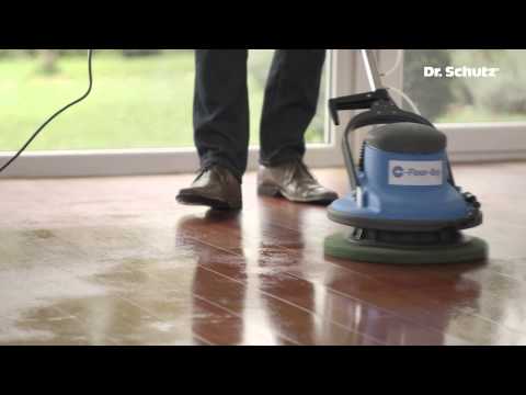Geöltes oder gewachstes Parkett + Kork reinigen und auffrischen mit Dr. Schutz