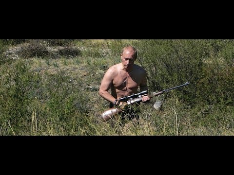 Putin Tests Kalashnikov's Latest Sniper's Rifle