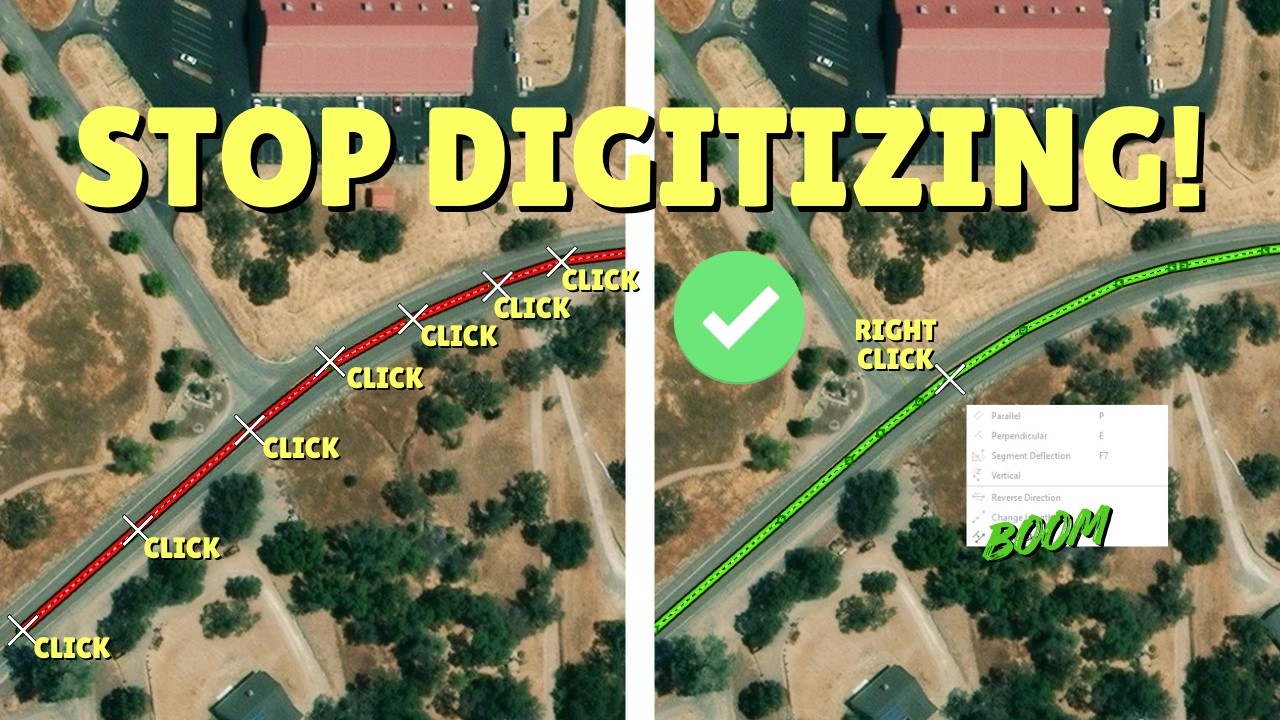 Stop Digitizing! Use Existing Features Instead.