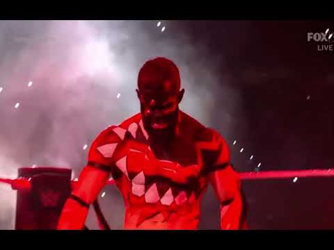 Demon Finn Balor Attacks Roman Reigns Before They Match At Extreme Rules
