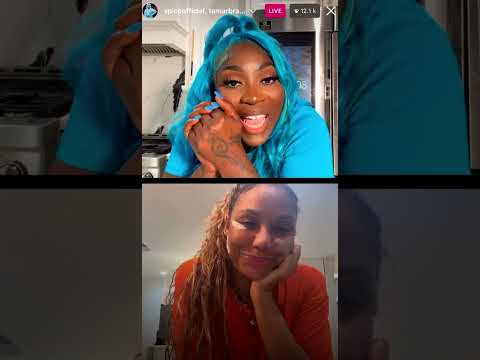 Tamar Braxton clear the air on spice instagram live