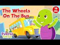 Wheels On The Bus More Nursery Rhymes Kids Songs Purple Turtle Club