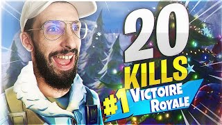 20 kills pour une victoire royale sur fortnite 