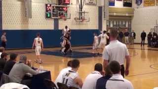 preview picture of video 'North Quincy at Hanover Boys Basketball game played on 1/23/15'