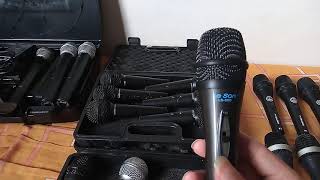 Video thumbnail for Microfones Shure SM57, AKG P3S, AKG D5, Santo Ângelo SAS58C, Lê Son LS300, Behringer XM1800, MXT M58 by Tunico Antonio Paulo