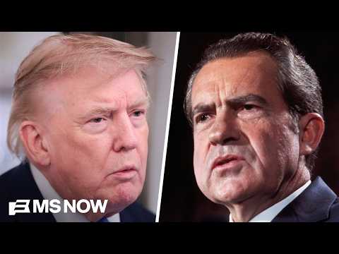 The only president more unpopular in their second term besides Trump? Nixon