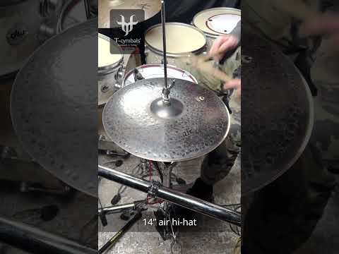 14" air hi-hat #tcymbals #cymbals #drumming #drums #drum #drummer #tcymbalsartist #recording #cymbal