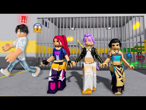 JINU ESCAPES FROM HUNTRIX PRISON IN ROBLOX