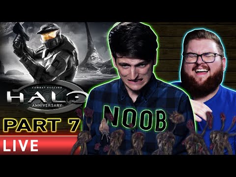 Halo Noob Meets the FLOOD for the First Time - Live  |  HALO: COMBAT EVOLVED Part 07