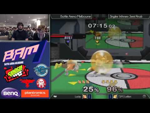 Bam7 Melee Singles Top 8 - TSM | Leffen vs Lucky