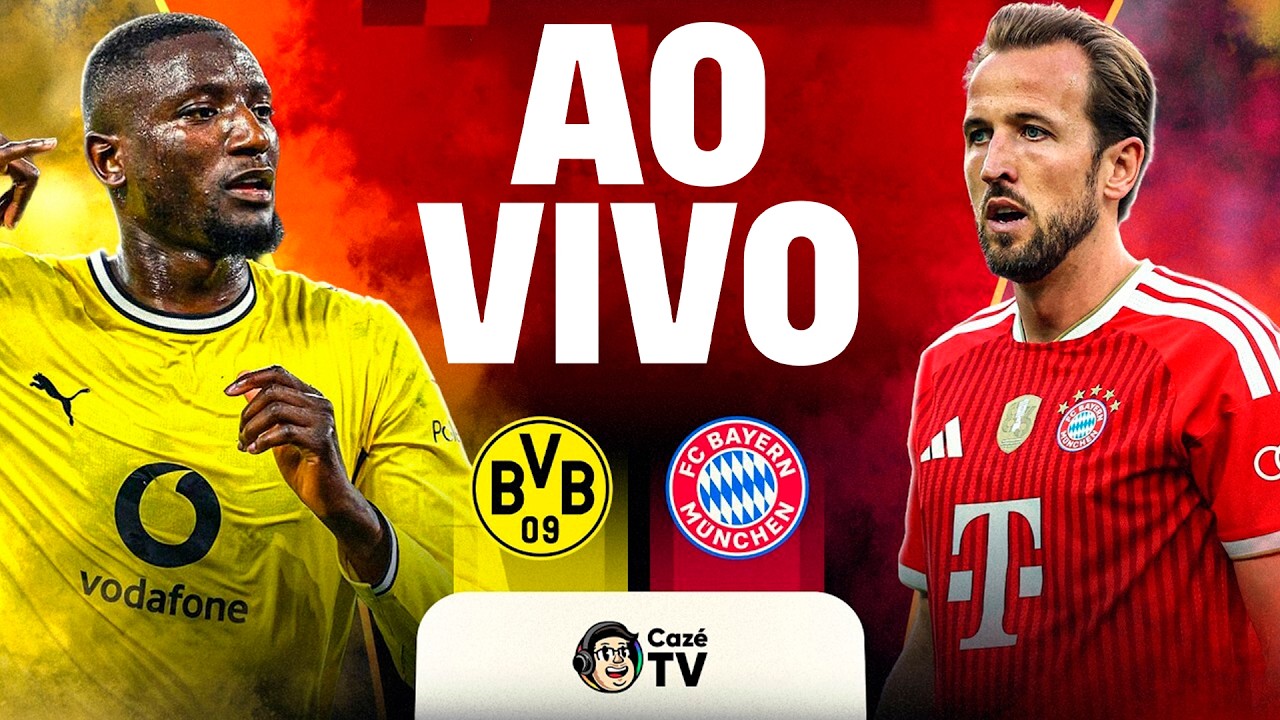 JOGO COMPLETO: BORUSSIA DORTMUND X BAYERN DE MUNIQUE | FINAL DA SUPERCOPA DA ALEMANHA