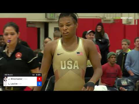 WM/WM 59 KG - RR3 - Jacarra Winchester (TMWC) Vs. Lauren Louive (NYAC) - Broadcast