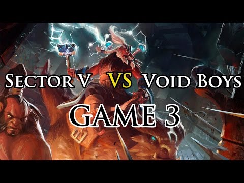 Sector V vs Void Boys - Dota 2 Tournament Highlights - Nanyang Qualifier 2015 Game 3
