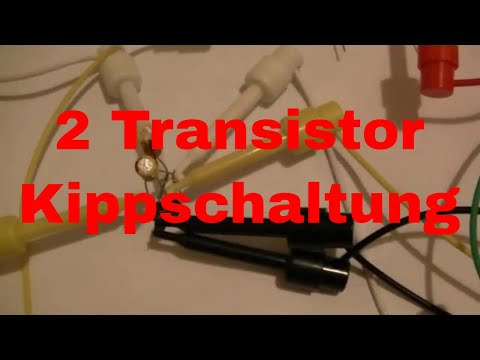 Kippschaltung mit 2 Transistoren und 1 Mosfet für lauteres Audio mit Schaltplan - eflose #419