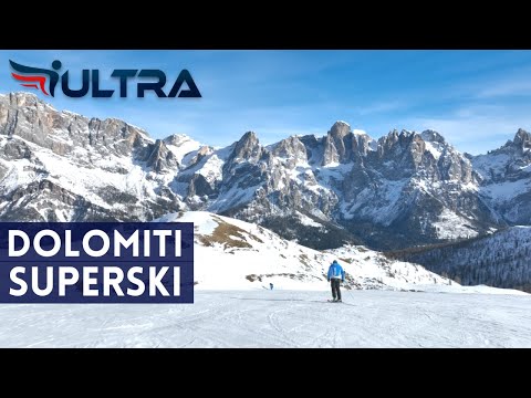 DOLOMITI SUPERSKI TOUR ep. 4 - Ski Area San Martino di Castrozza, Passo Rolle - ICARUS ULTRA