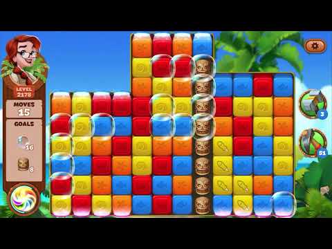 Lost Island Blast Adventure Level 2178 NO BOOSTERS - A S GAMING ✔️