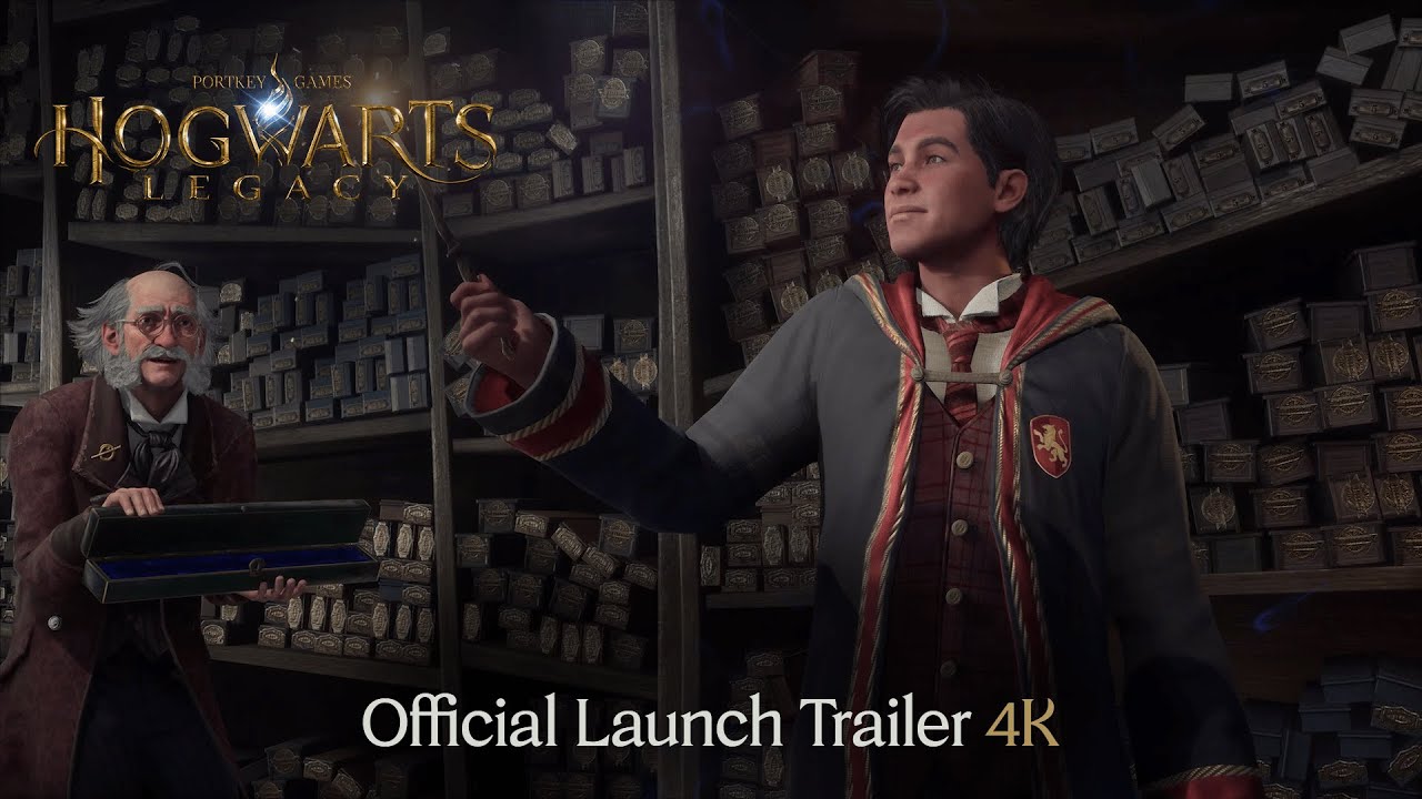 Hogwarts Legacy - Official Launch Trailer 4K - YouTube