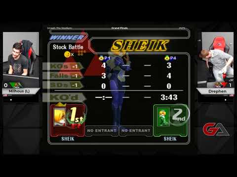 STS 6 Melee - Milhous (Sheik) vs. Drephen (Sheik)