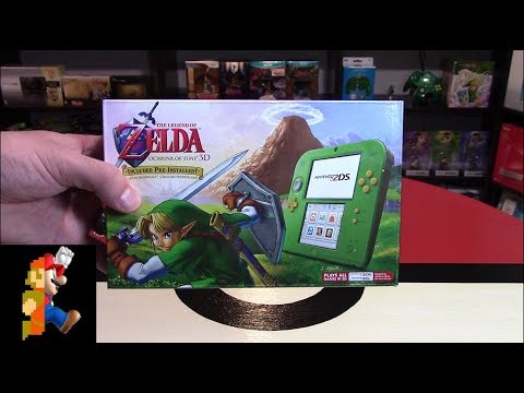 Nintendo 2DS: Link Edition Unboxing (Legend of Zelda)