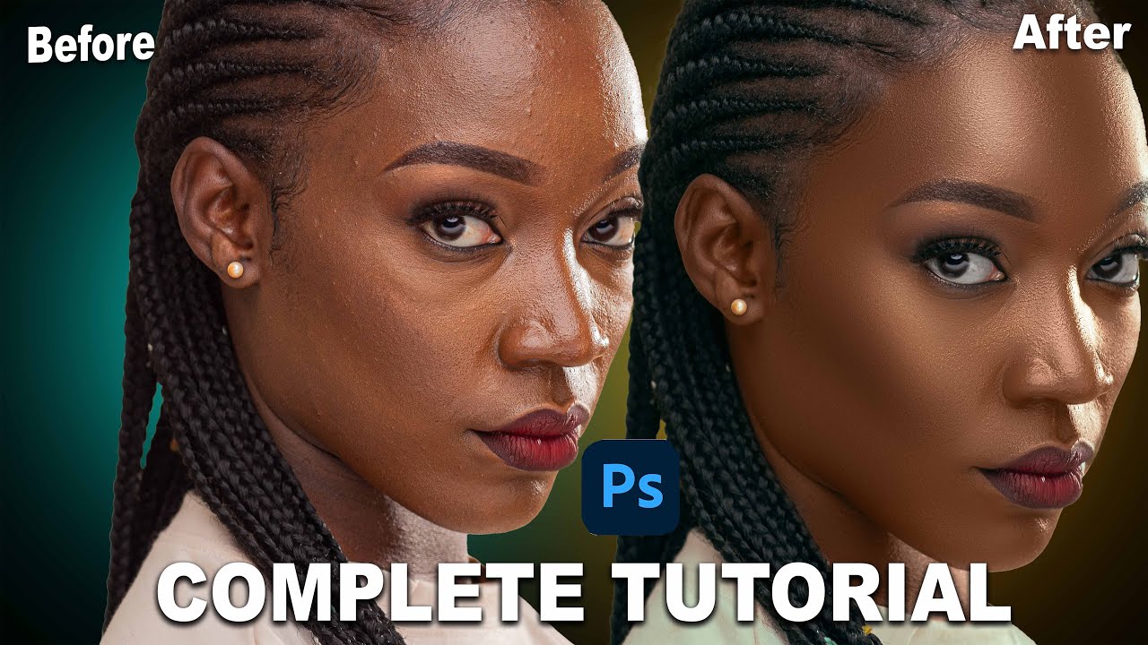 Natural skin color correction - Professional Tutorial