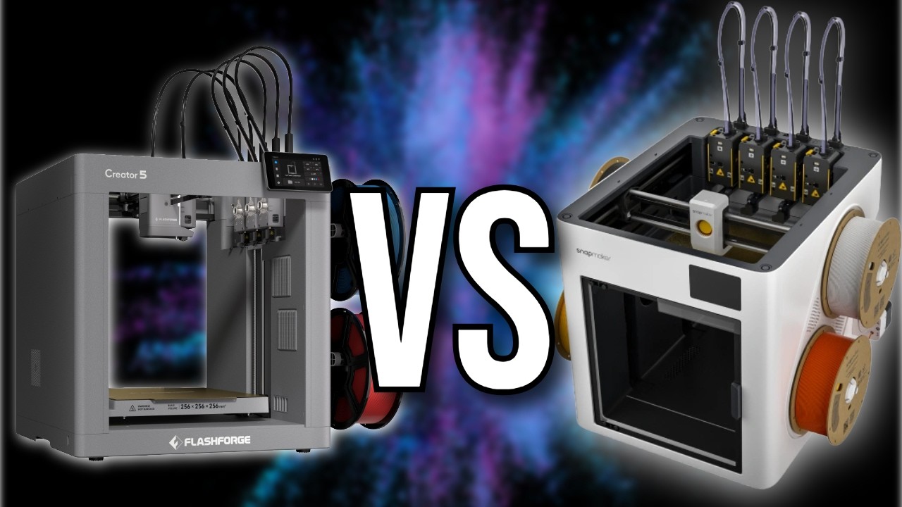 Flashforge Creator 5 VS. Snapmaker U1: Filament Loading & Unloading