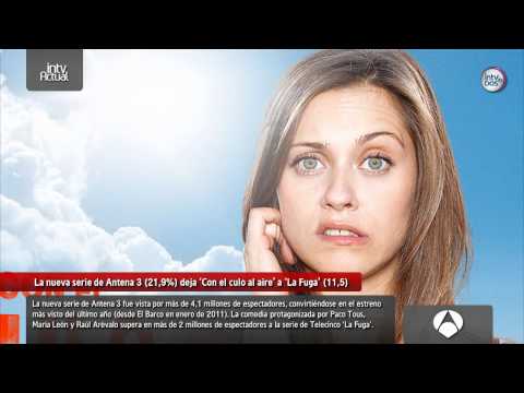 ANTENA 3 ESTRENA CON ÉXITO 'CON EL CULO AL AIRE' (21,9%)